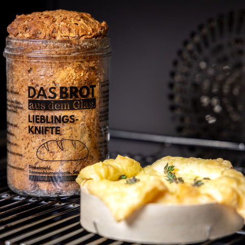 Ofenkäse mit Lieblingsknifte