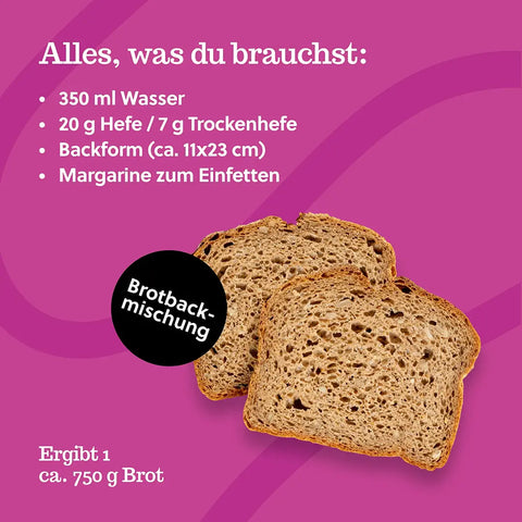 5 x Dinkel-Roggen-Kruste