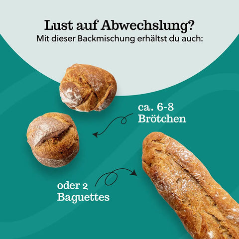 5 x Schweizer Ruchmehl Brot