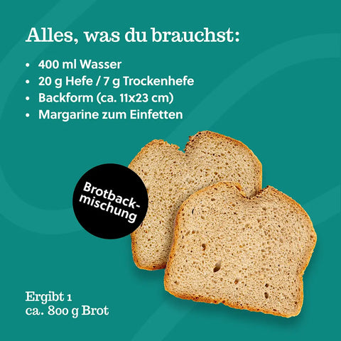 5 x Schweizer Ruchmehl Brot