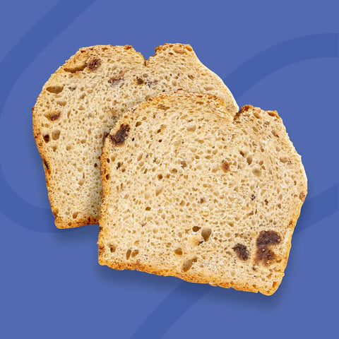5 x Einkorn-Dattel-Brot