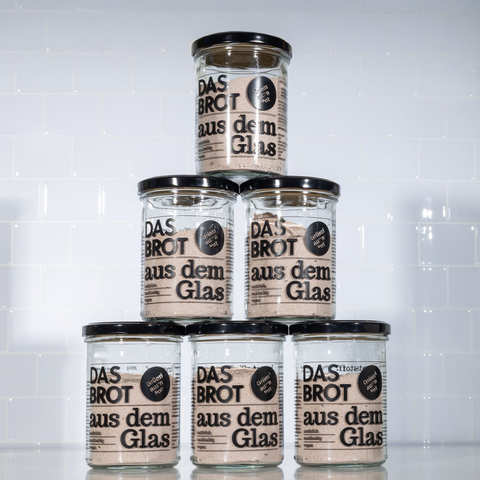 6 x Backmischungen im Glas