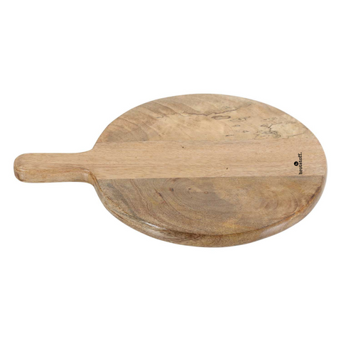 Servierbrett, rund, Mangoholz