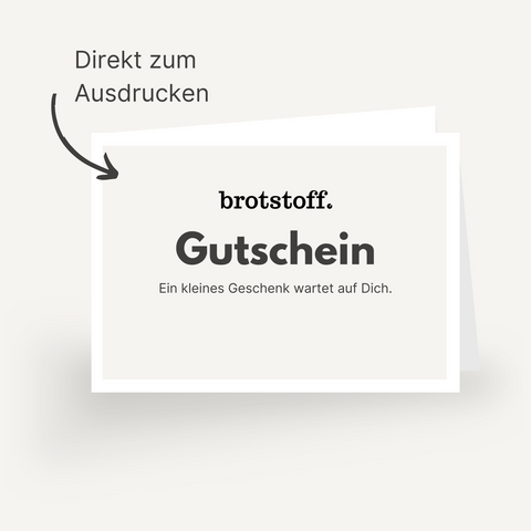 Gutschein direkt zum Ausdrucken