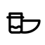 Symbol Backmischung im Glas