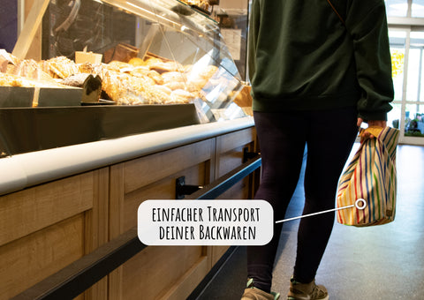 Bunbag als Brötchentasche