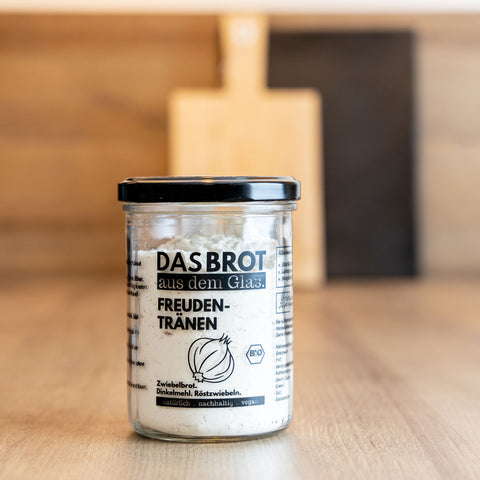 Bio Freudentränen Backmischung im Glas