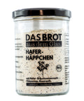 Bio Haferhäppchen Backmischung im Glas altes Motiv