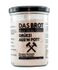 Backmischung im Glas Grüezi aus’m Pott