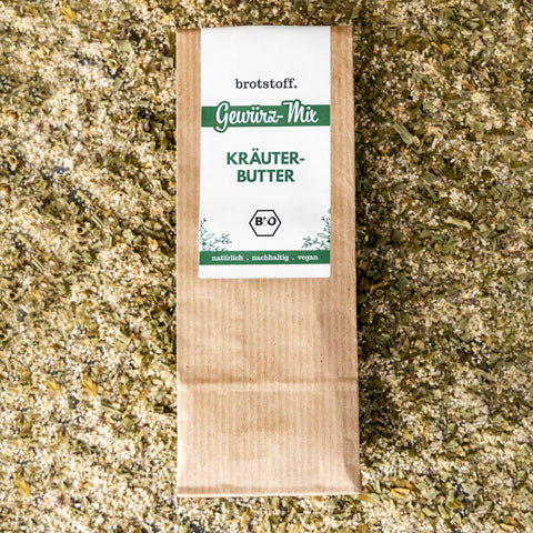 Gewürzmix Kräuterbutter von oben
