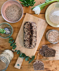 Dinkel-Flocken-Brot fertig gebacken