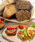 Urkorn Brot und Dinkel-Flocken-Brot
