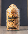 Bio Freudentränen Zwiebelbrot fertig gebackenes Brot im Glas