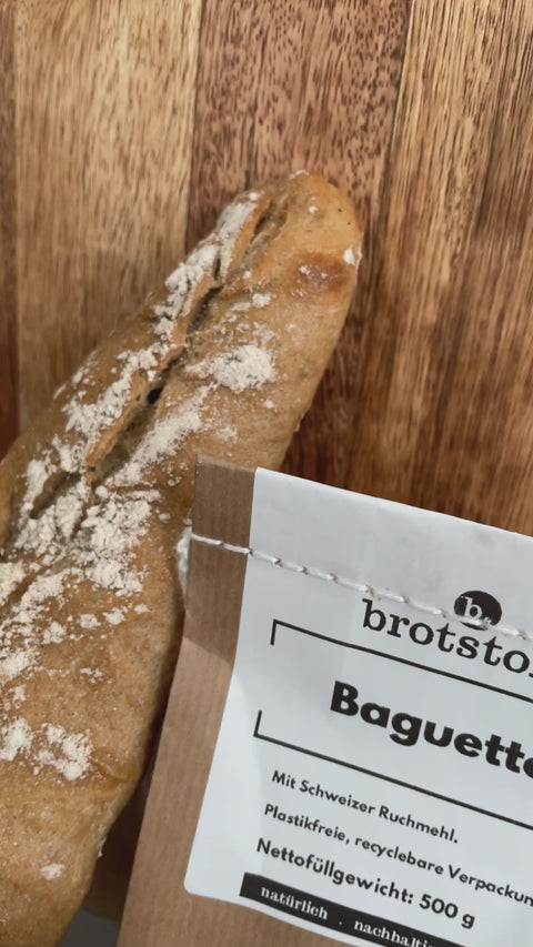 Baguette fertig gebacken